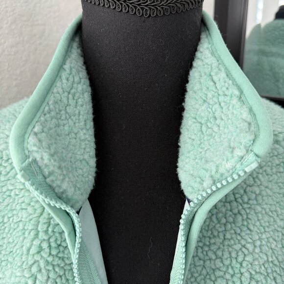 FJALLRAVEN Vardag Pile Full Zip Fleece Jacket Aloe Green Medium - Picture 7 of 12